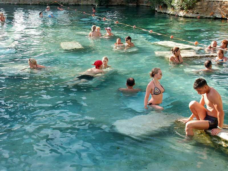 pamukkale termal havuz ve otelleri